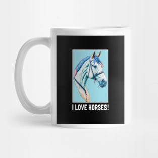 Horse Lover Art Mug